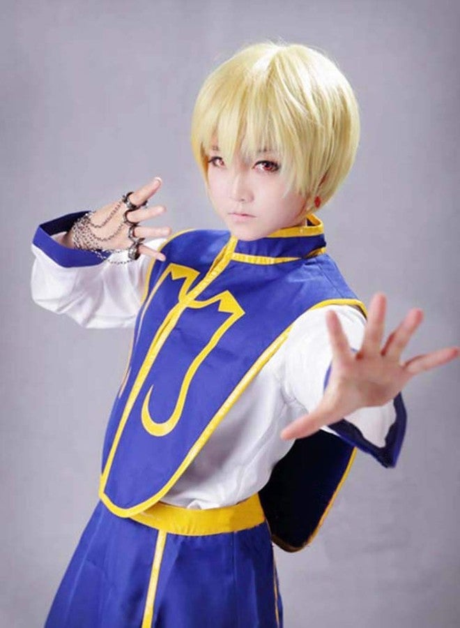 RAINDEWLL Kurapika Chains Hand Ring Kurapika Cosplay Anime Rings with Chain Bracelet - Image 2